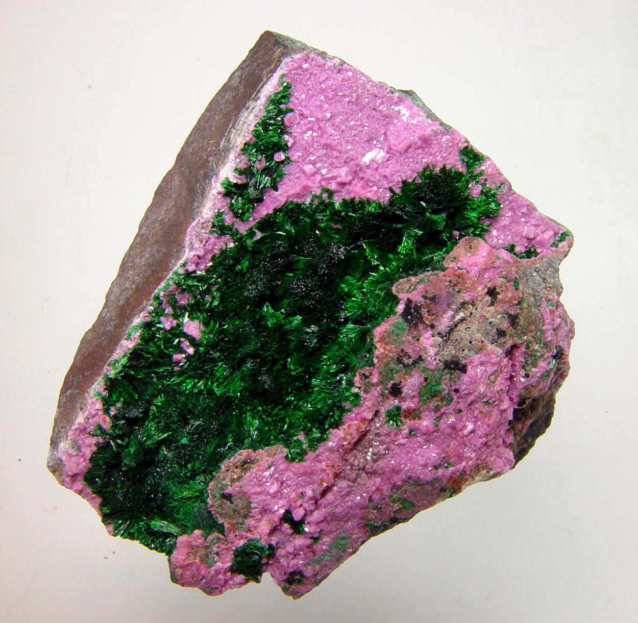 Cobaltoan Calcite & Malachite