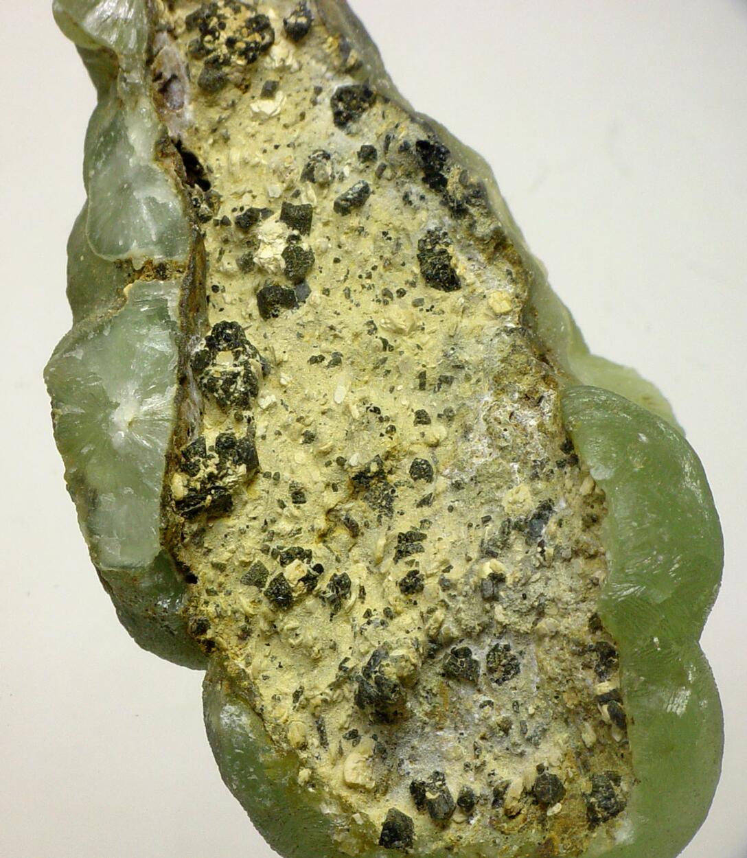 Prehnite & Pleonaste