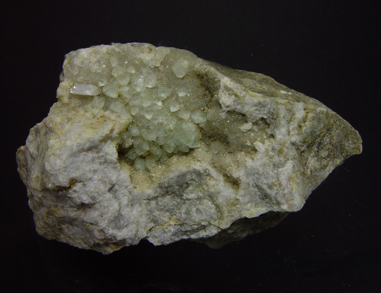 Fluorite & Heulandite