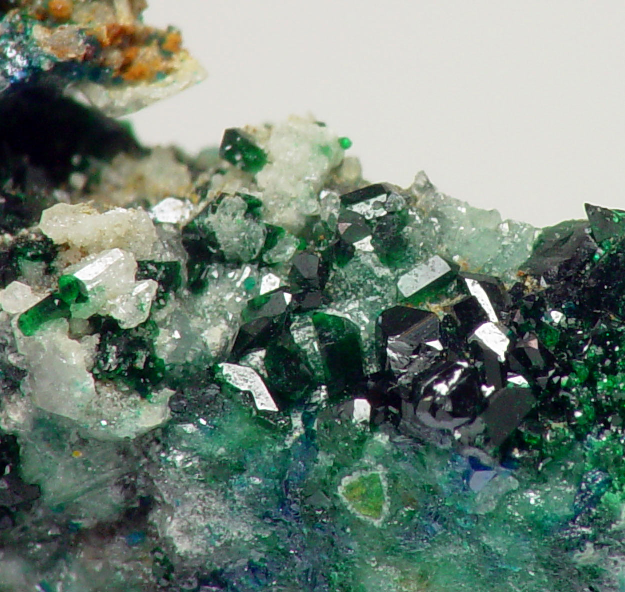 Percylite Native Gold & Atacamite
