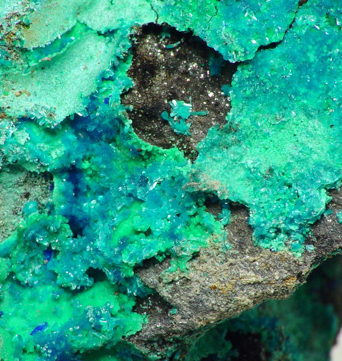 Schulenbergite & Serpierite