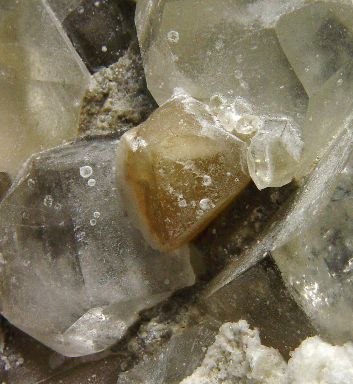 Sulphohalite On Hanksite