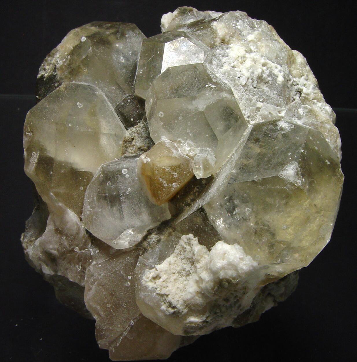 Sulphohalite On Hanksite
