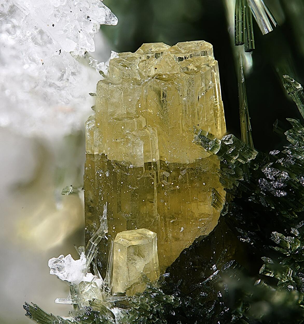 Pyrosmalite-(Fe) & Hedenbergite