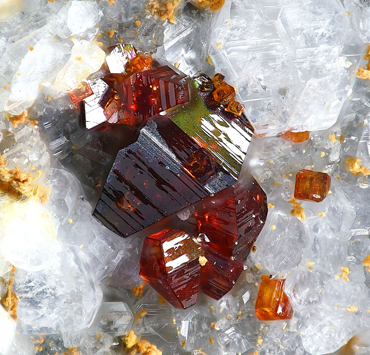 Synchisite-(Ce) & Anatase