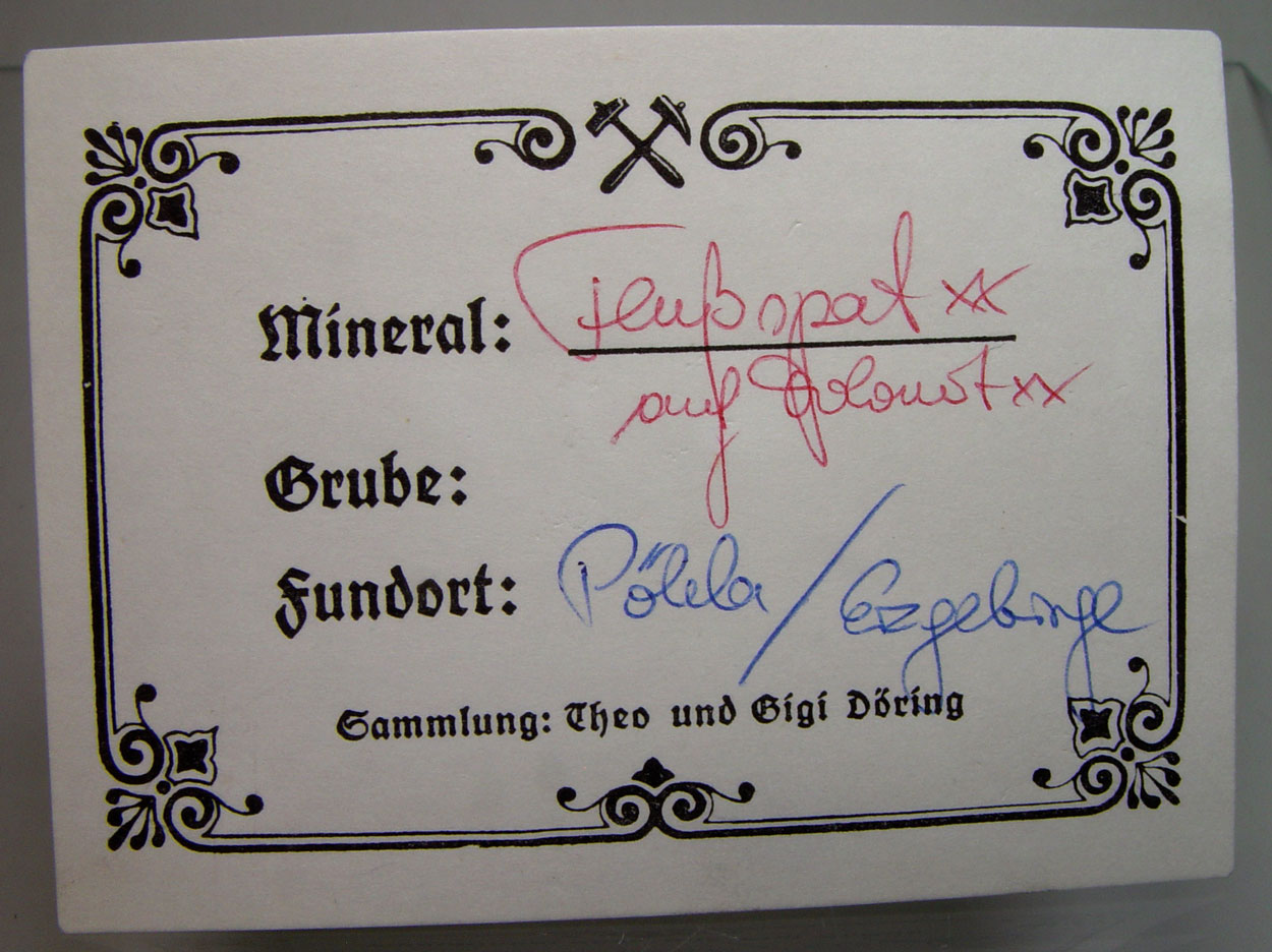 Fluorite On Dolomite