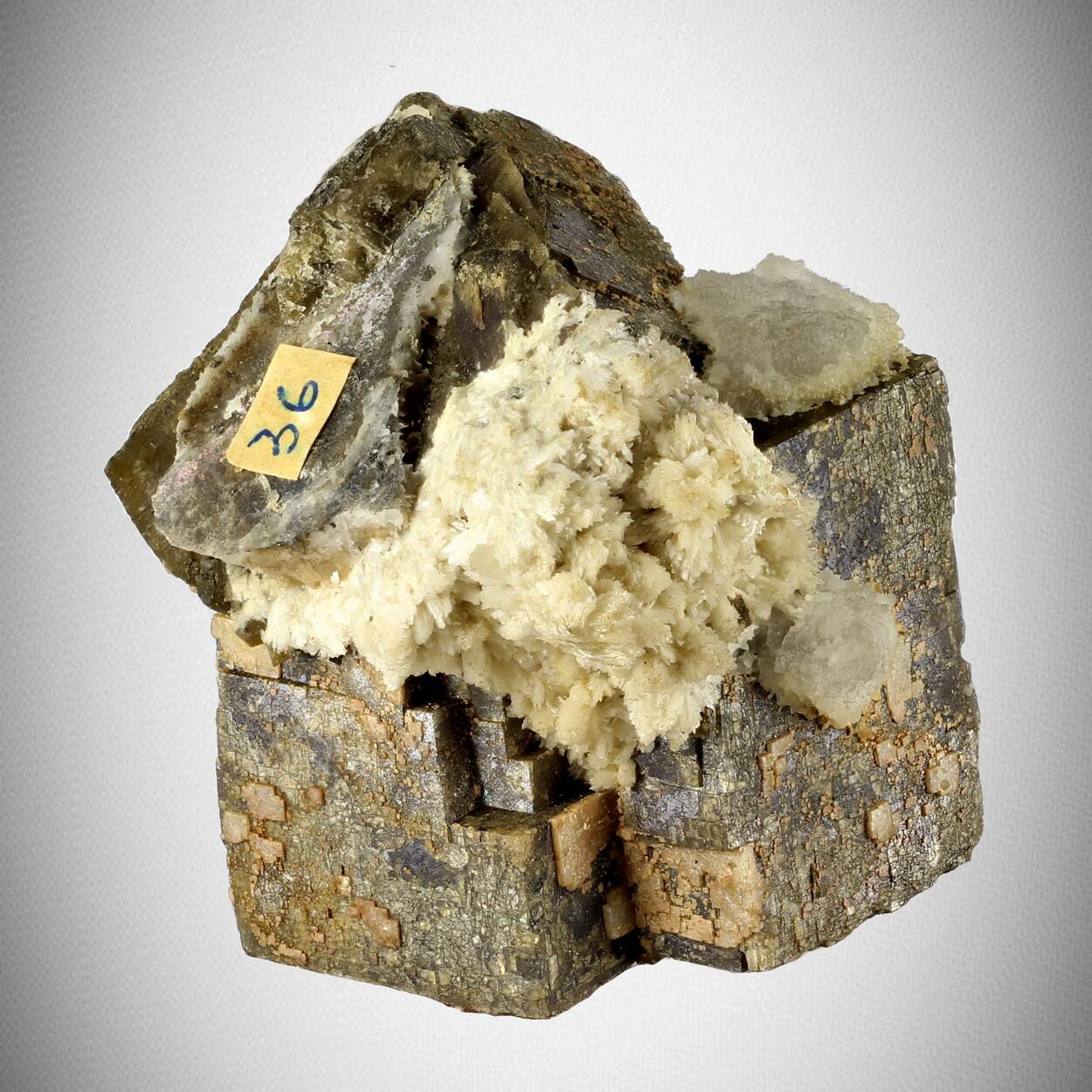 Siderite With Albite