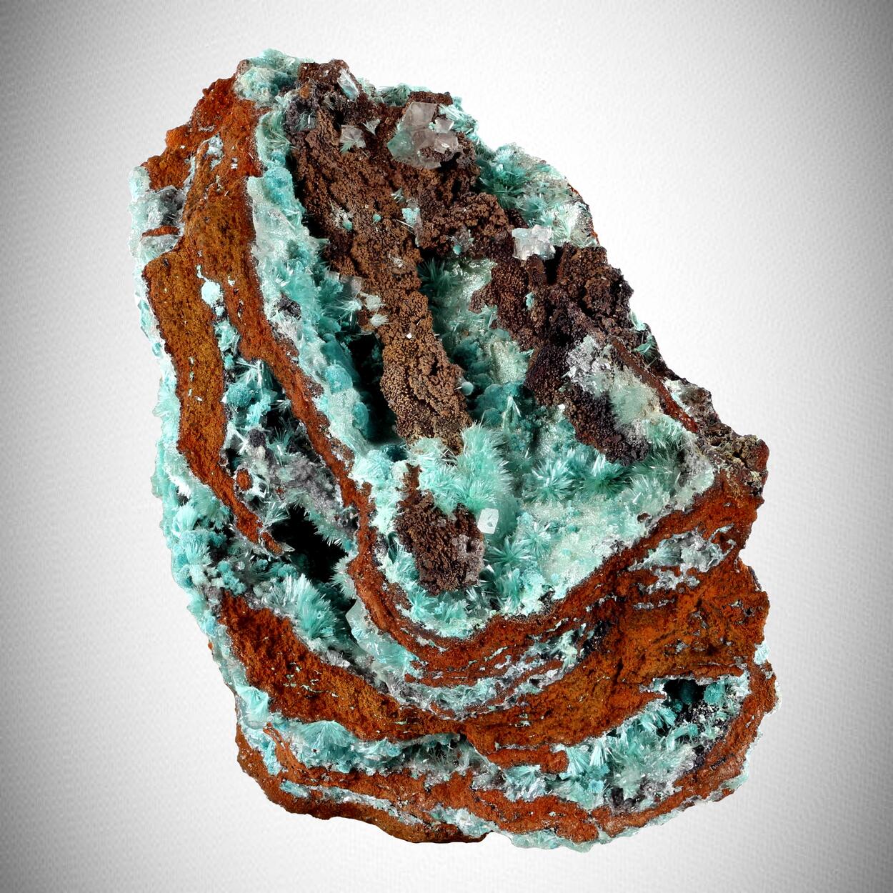 Aurichalcite With Calcite