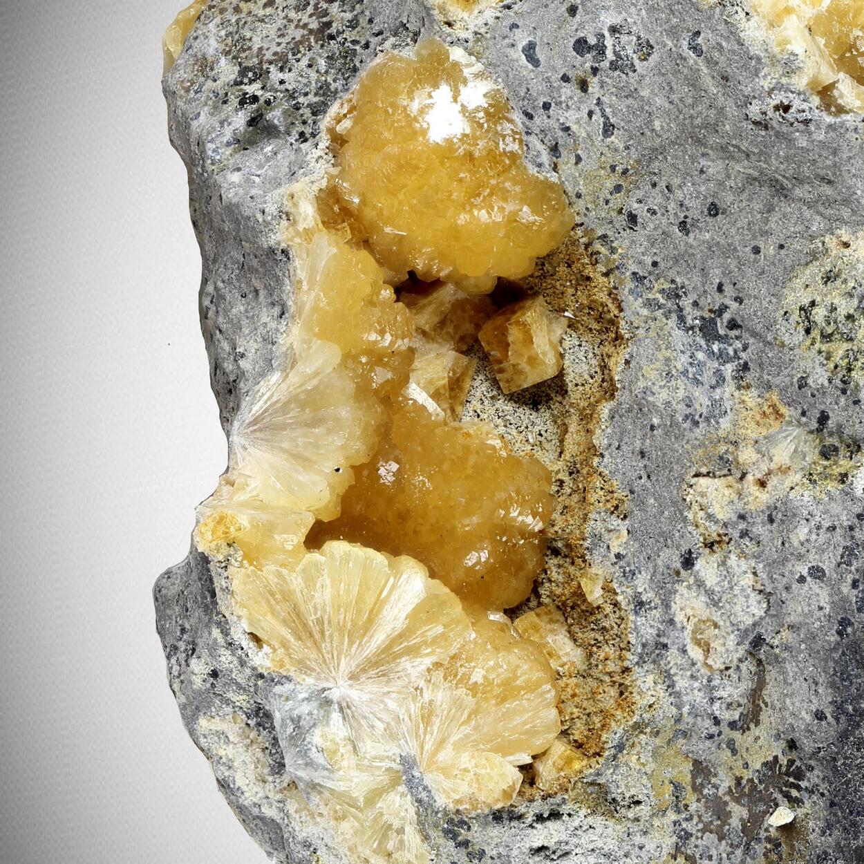 Stilbite With Chabazite