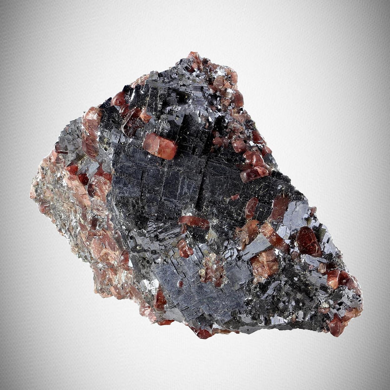 Rhodonite With Galena