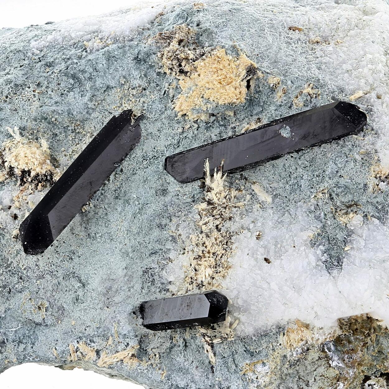 Benitoite With Neptunite