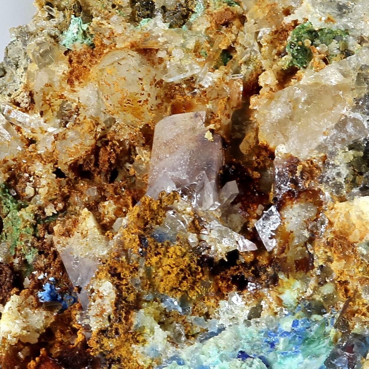 Anglesite With Linarite