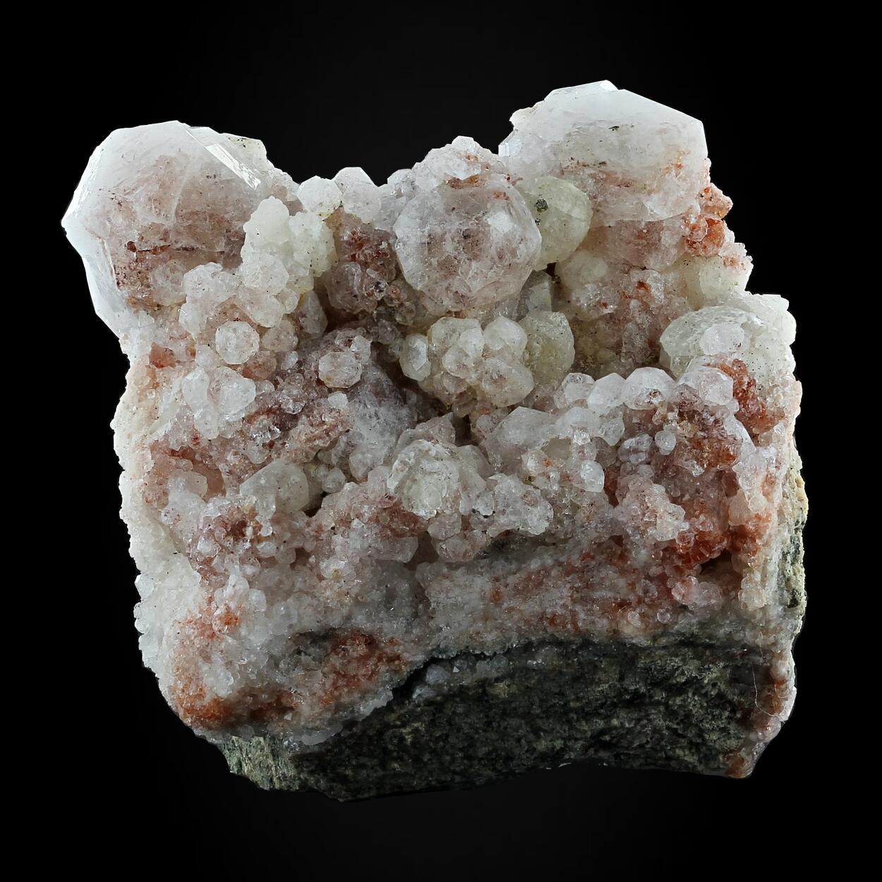 Analcime With Calcite