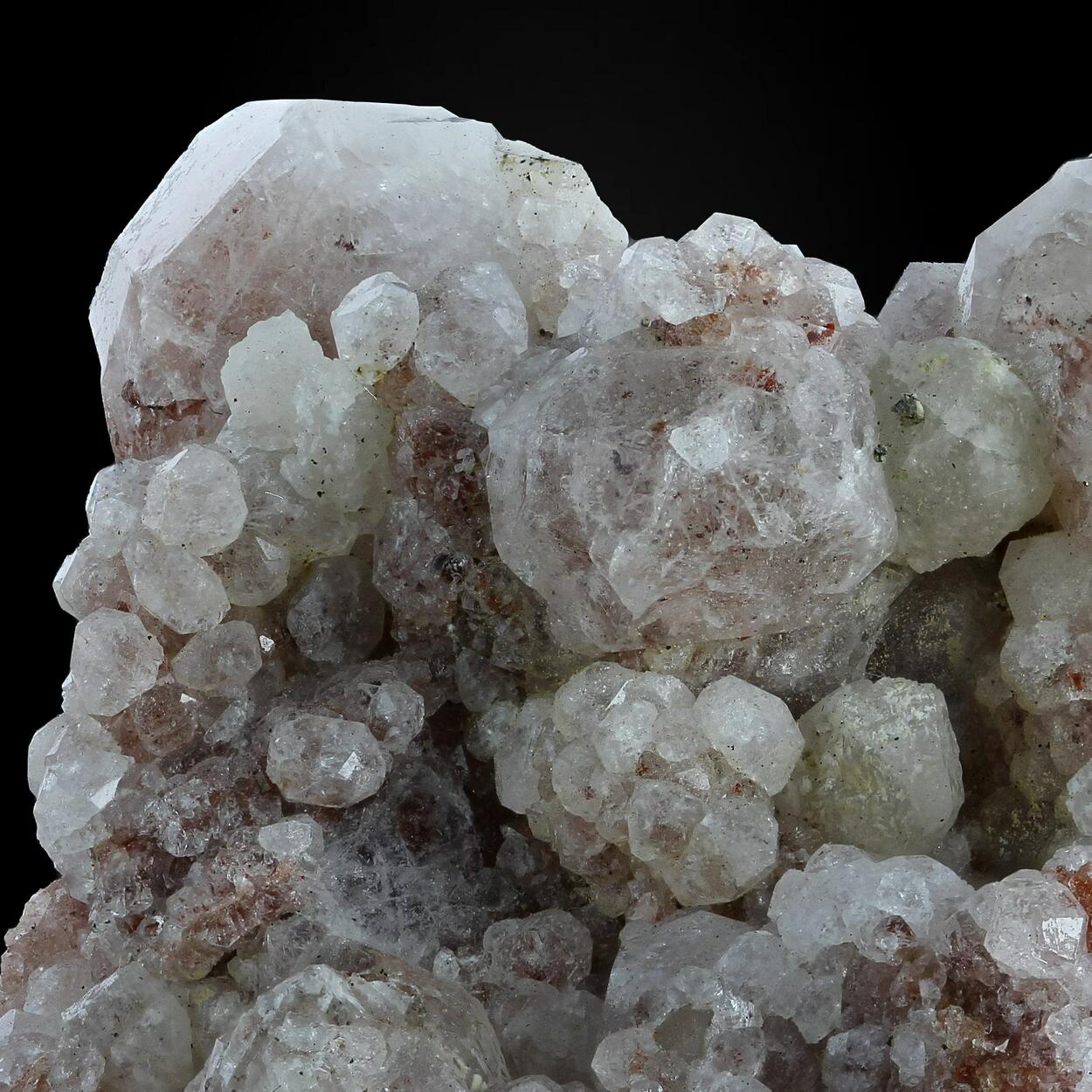 Analcime With Calcite