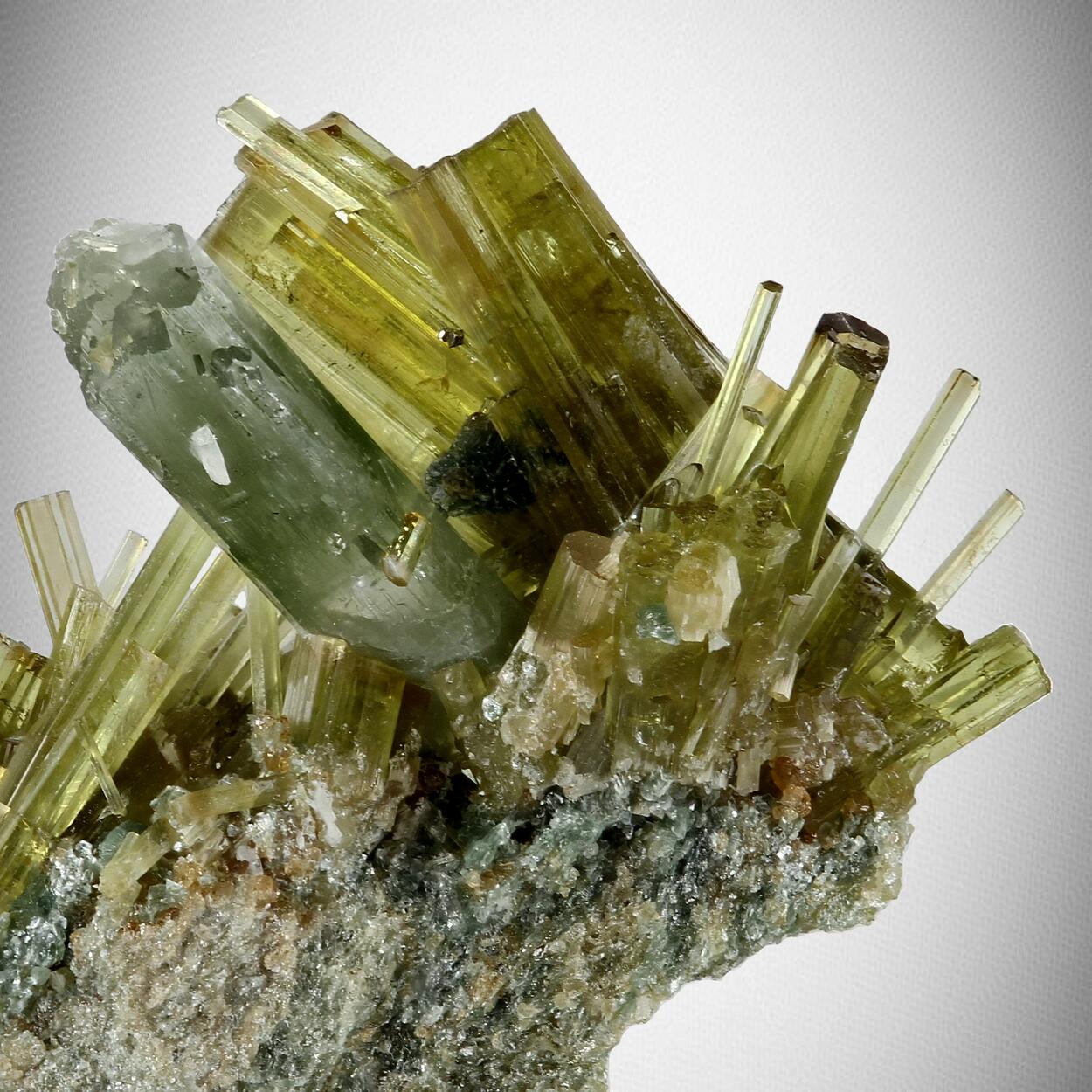 Vesuvianite With Diopside