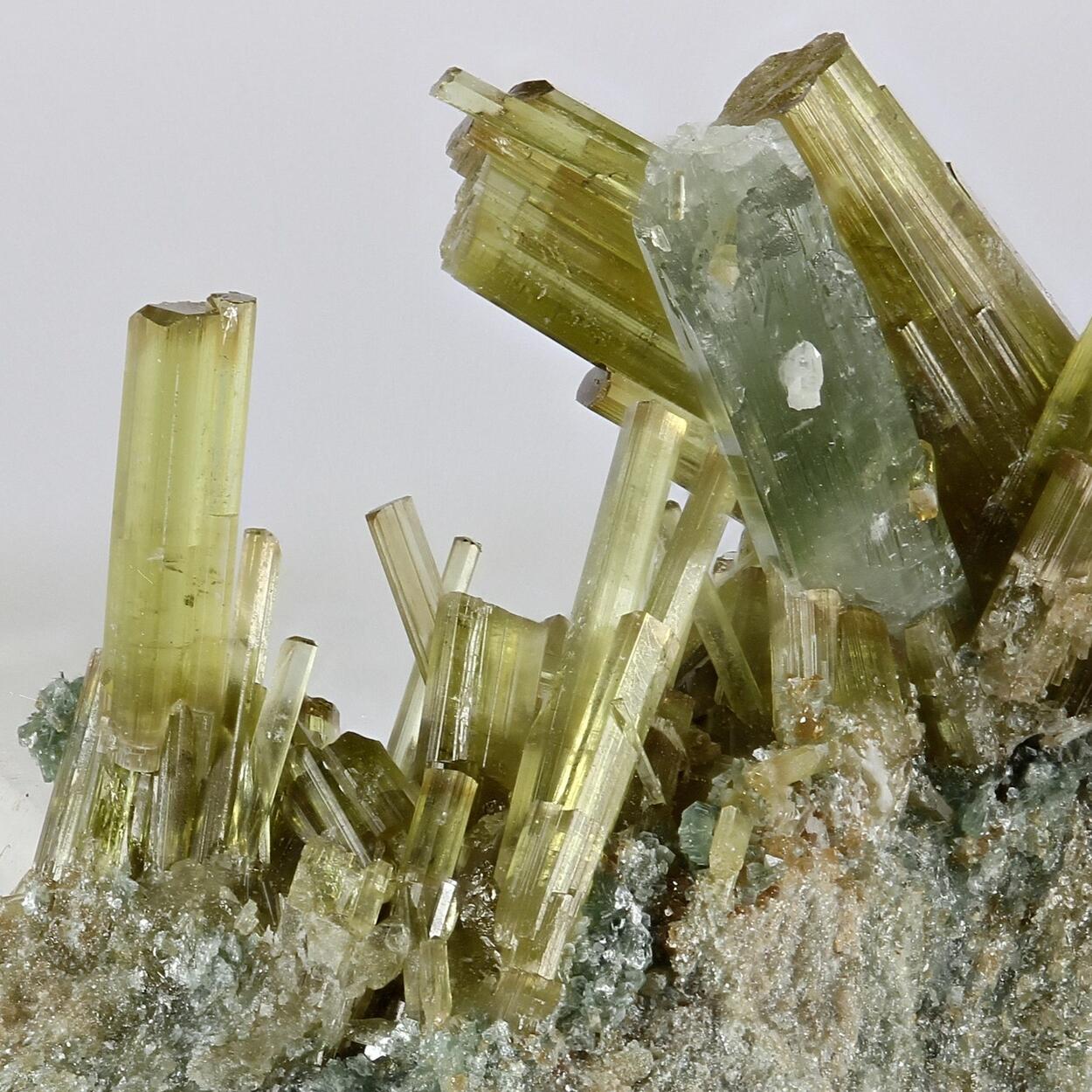 Vesuvianite With Diopside