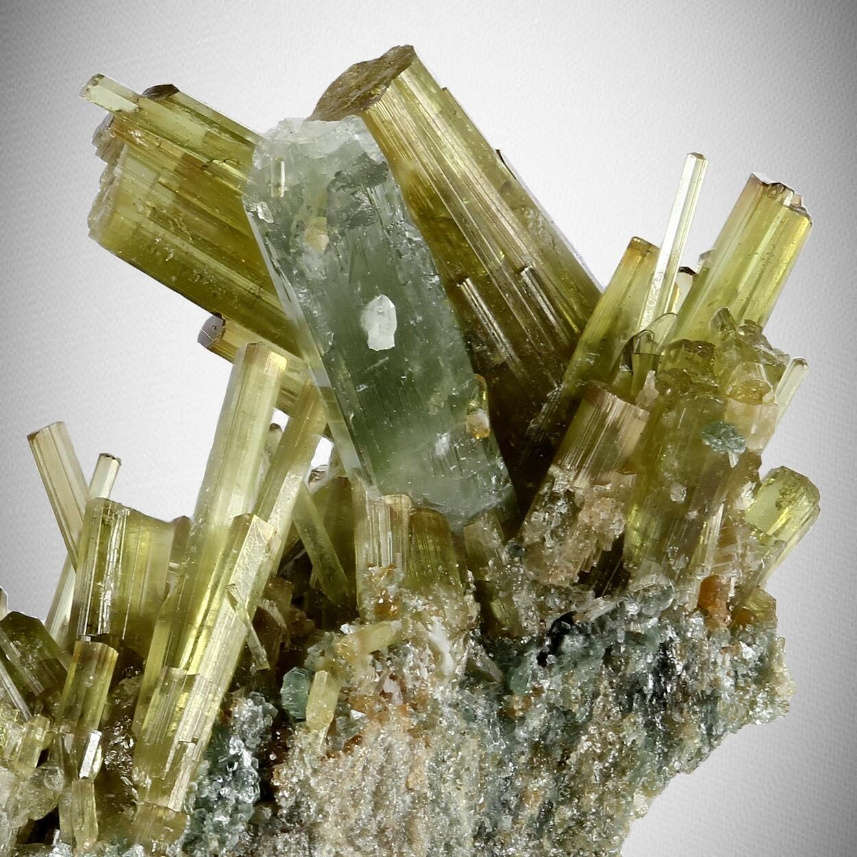 Vesuvianite With Diopside
