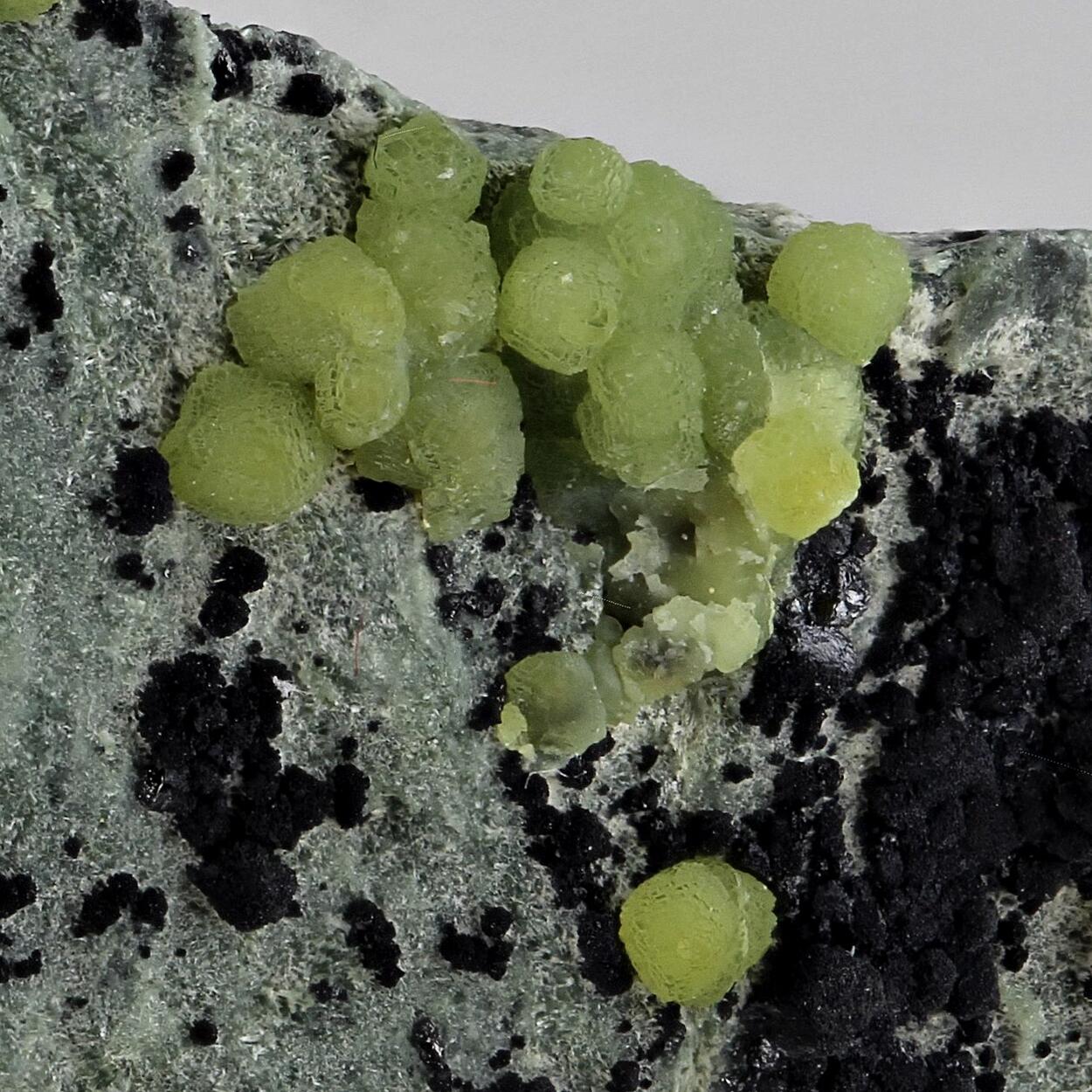 Demantoid With Magnetite