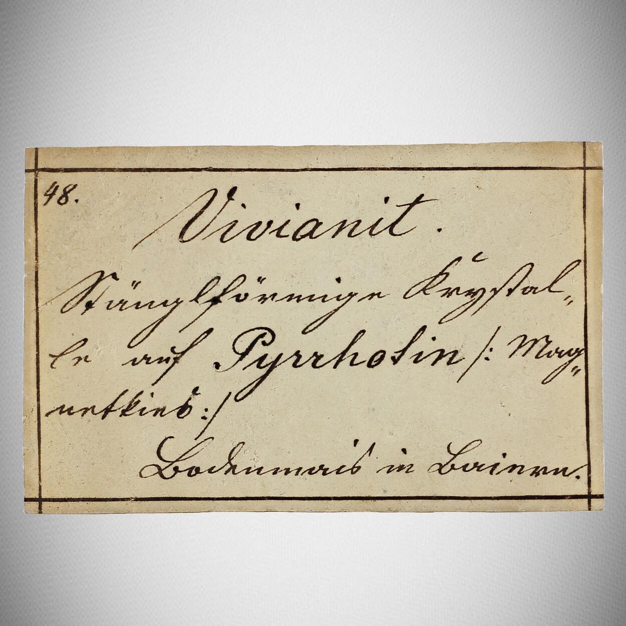 Vivianite With Pyrrhotite