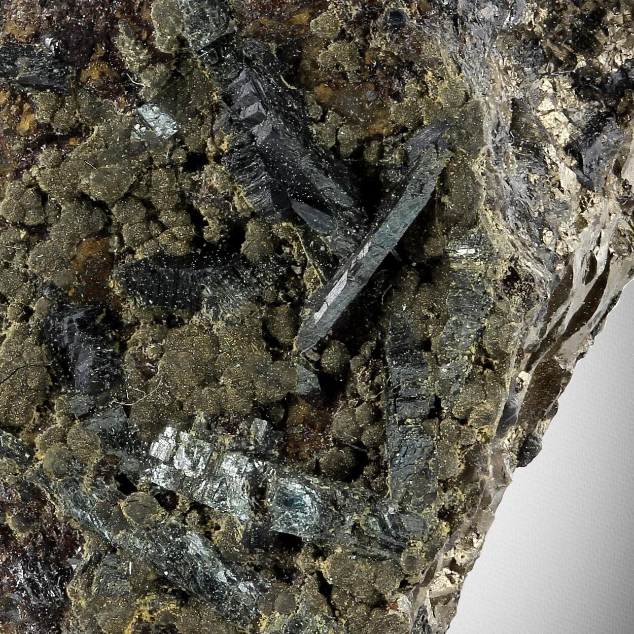 Vivianite With Pyrrhotite