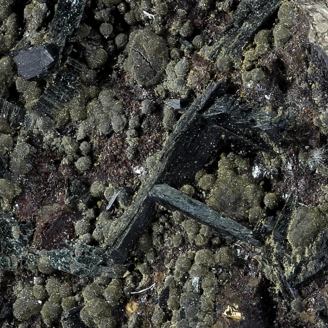 Vivianite With Pyrrhotite