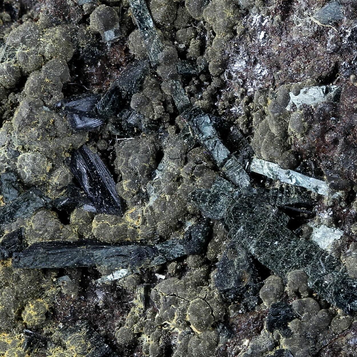 Vivianite With Pyrrhotite