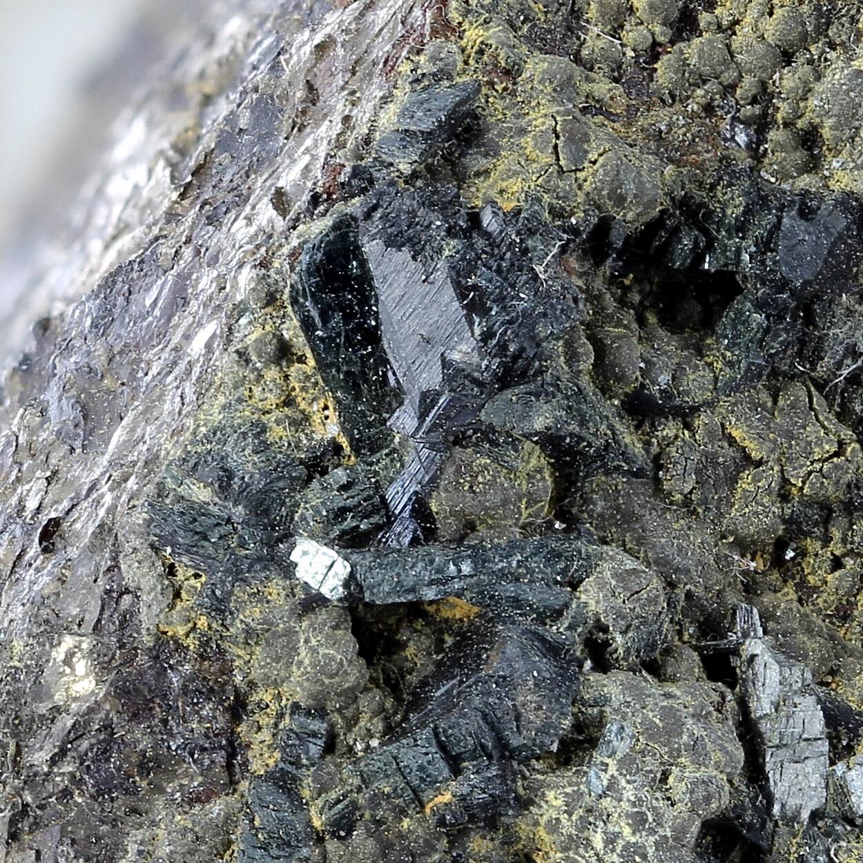 Vivianite With Pyrrhotite