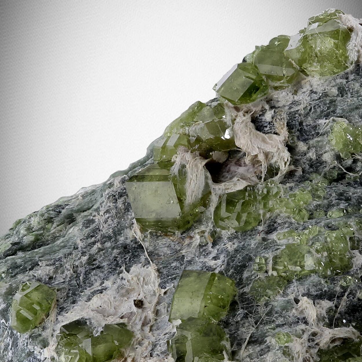 Demantoid With Asbestos