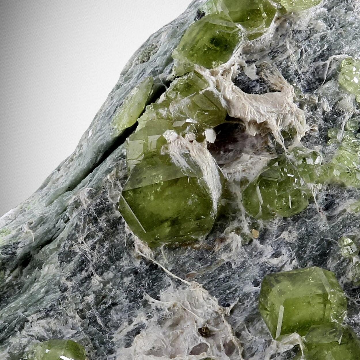 Demantoid With Asbestos
