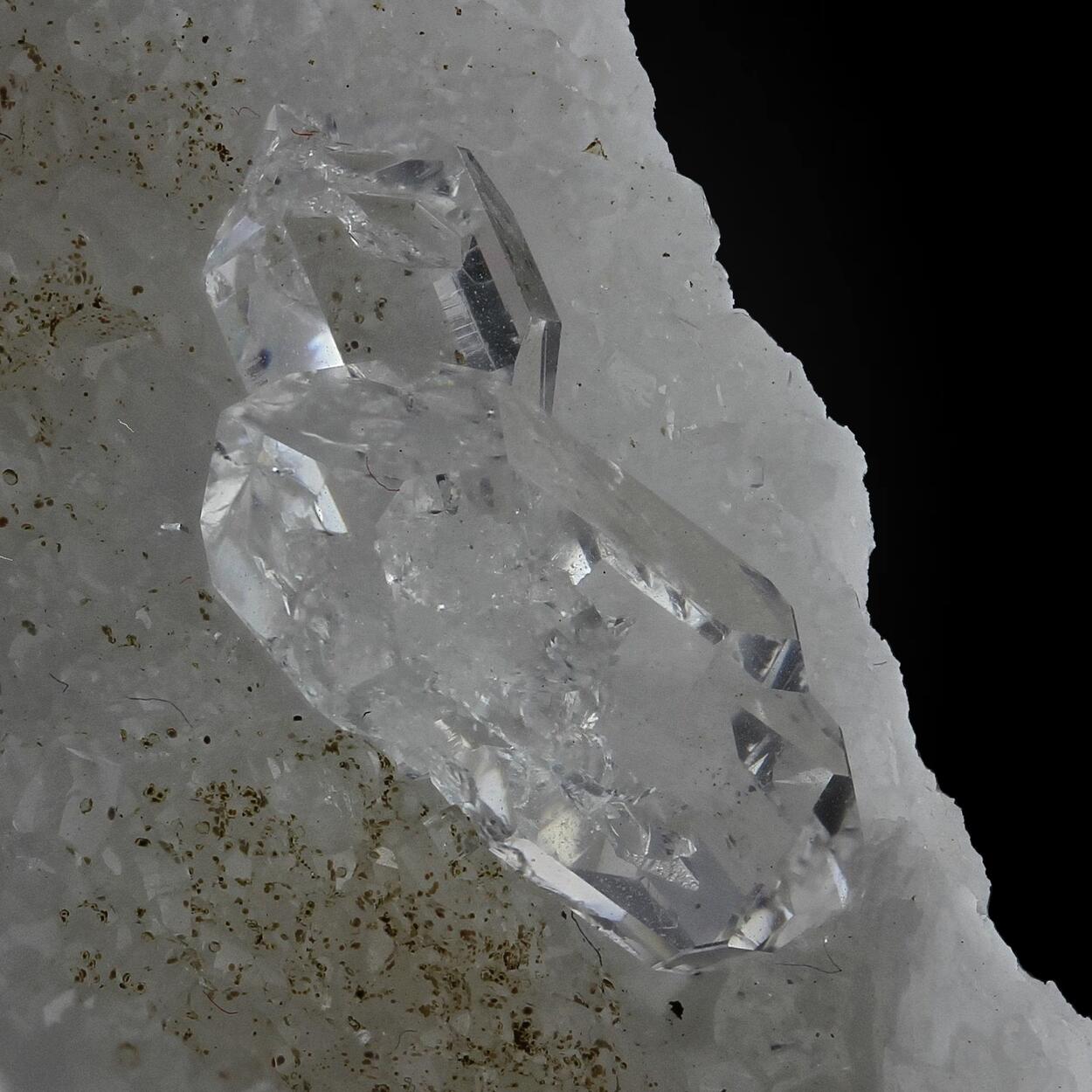 "Herkimer-style" Quartz With Dolomite