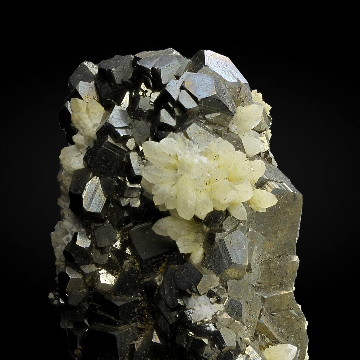 Gypsum With Pyrite