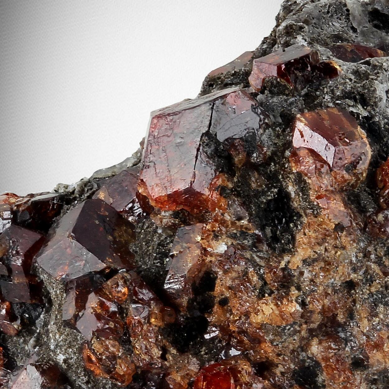 Spessartine With Hausmannite