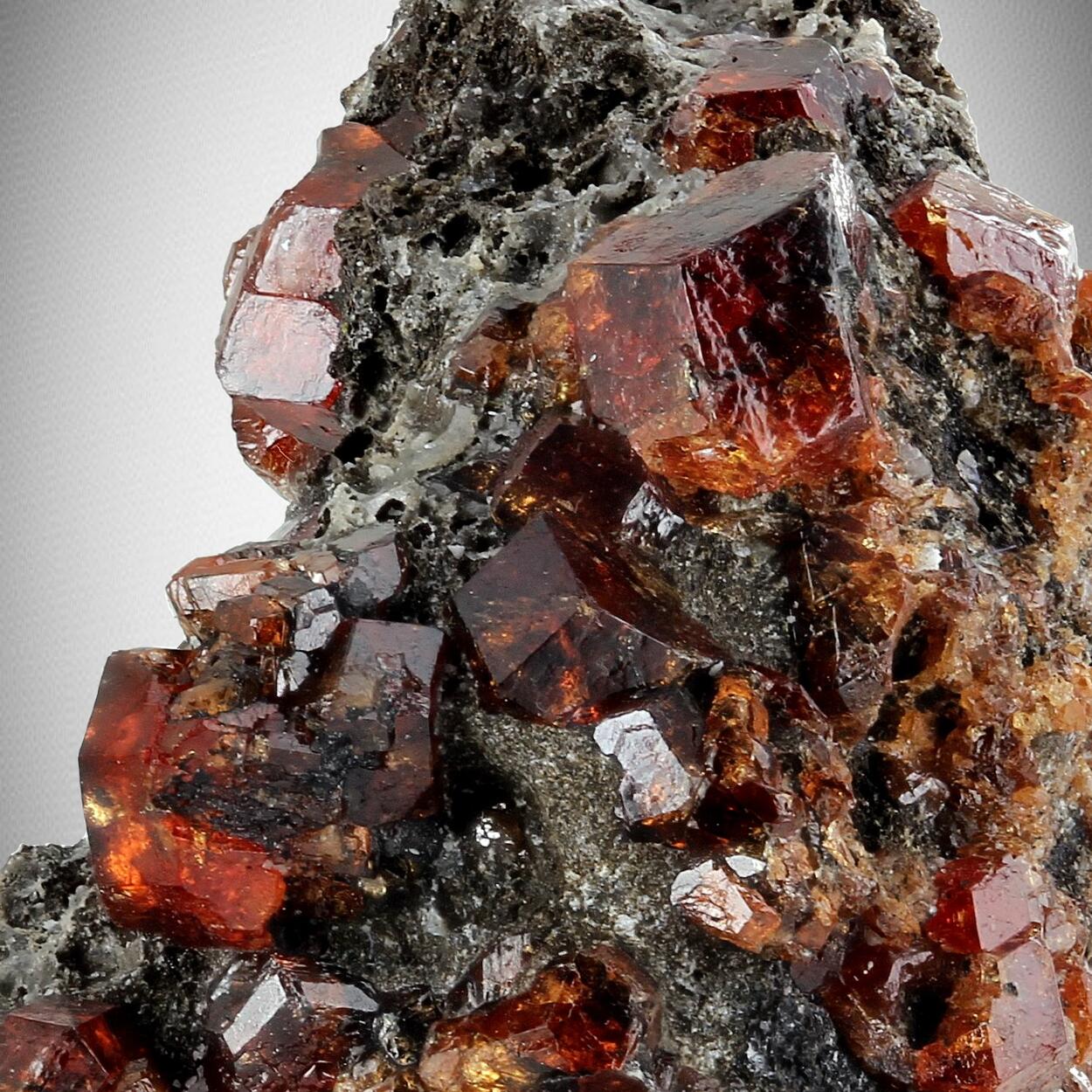 Spessartine With Hausmannite