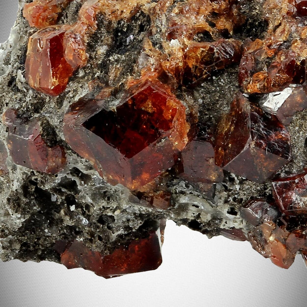 Spessartine With Hausmannite