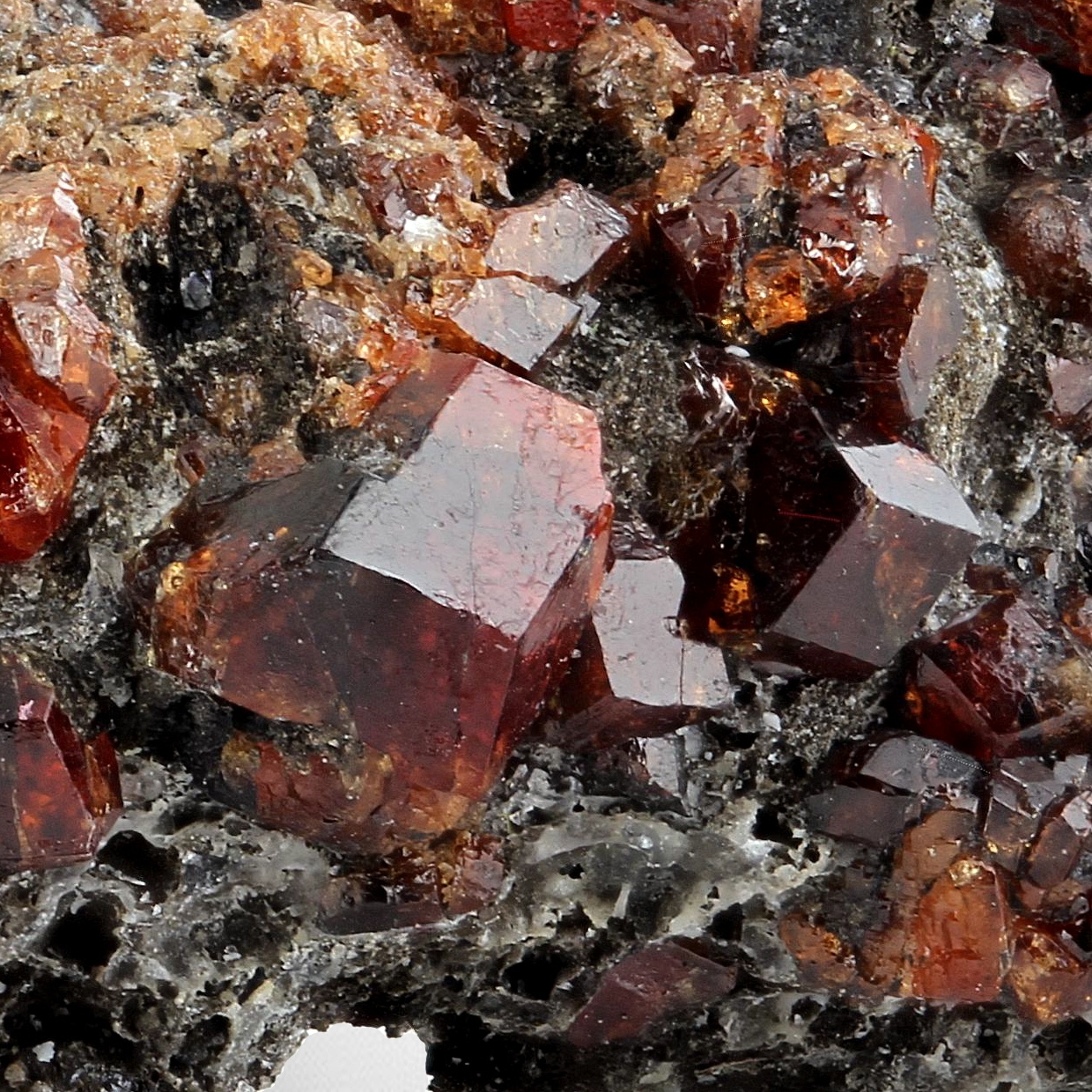 Spessartine With Hausmannite