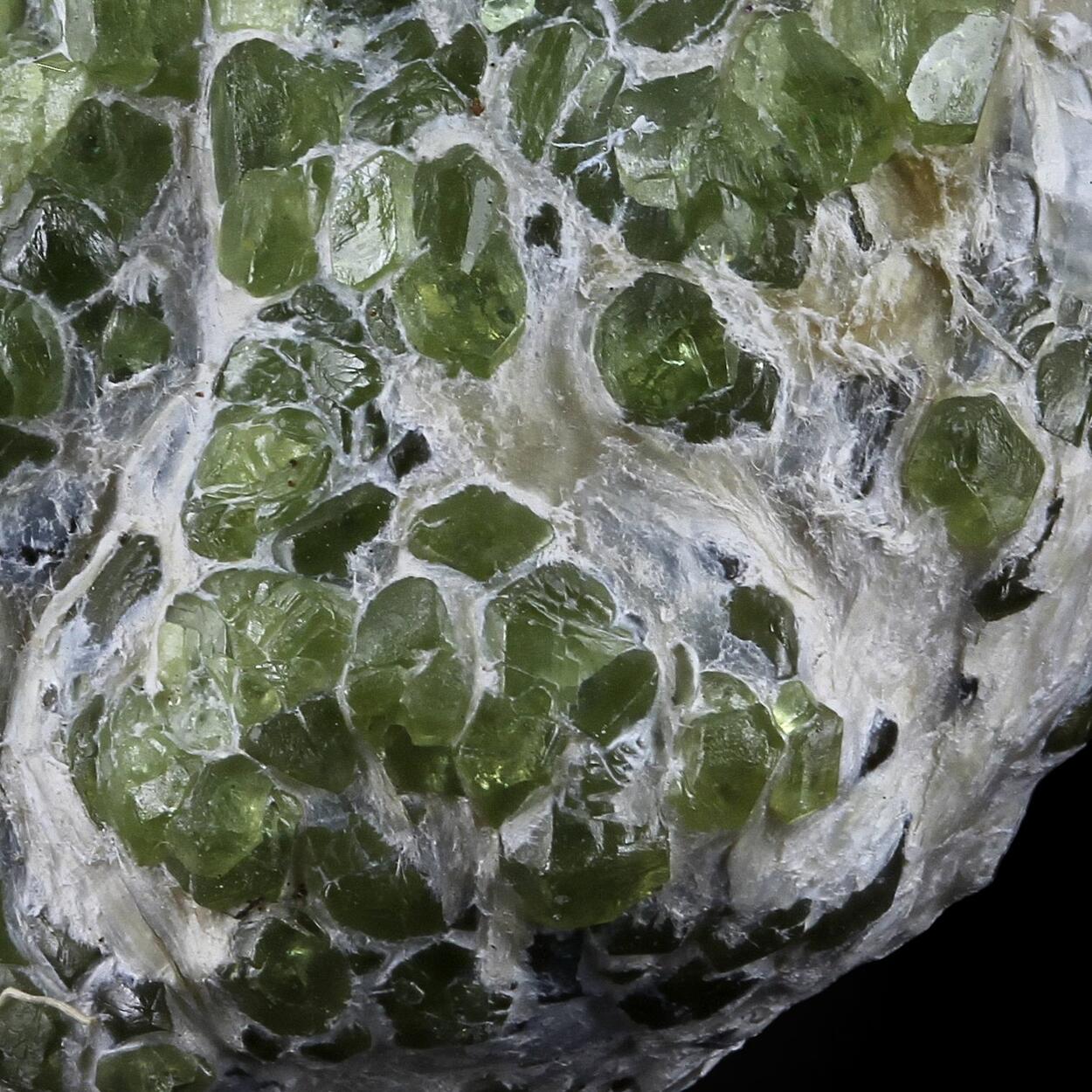 Demantoid With Asbestos