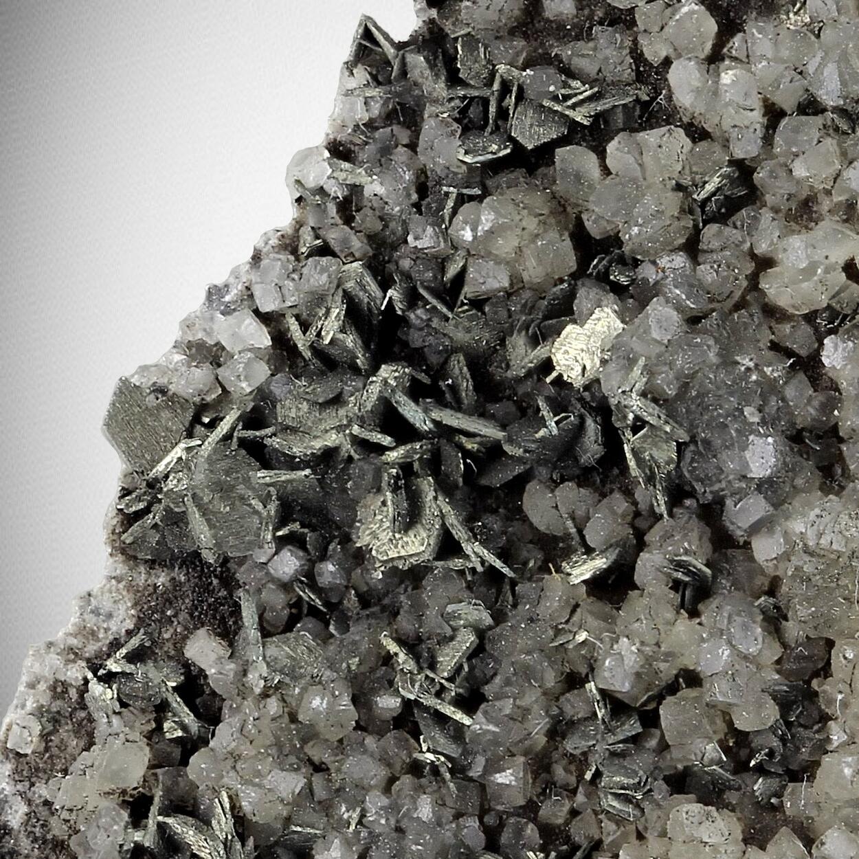 Marcasite With Calcite