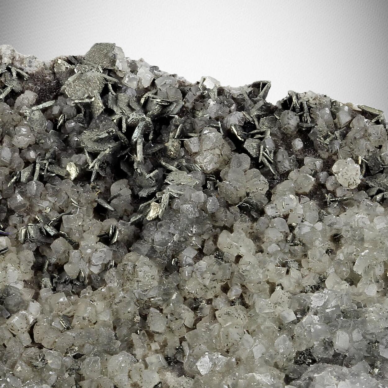 Marcasite With Calcite