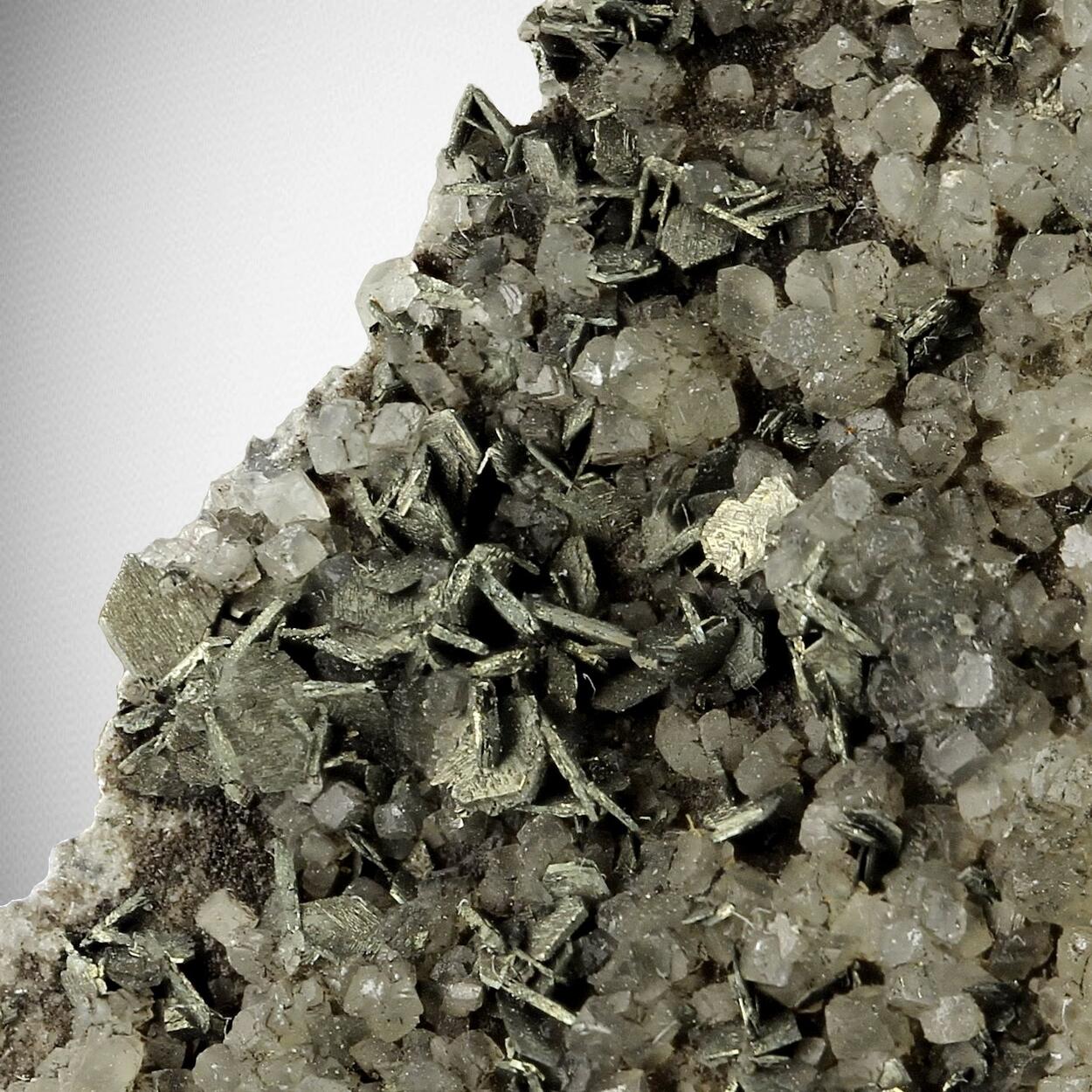 Marcasite With Calcite