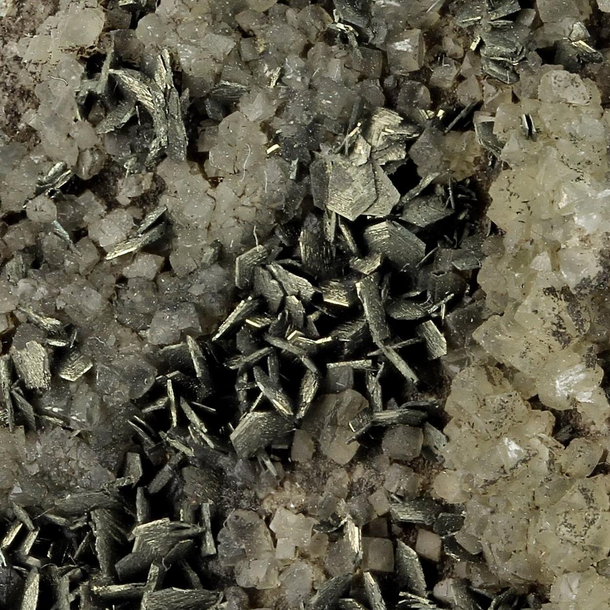 Marcasite With Calcite