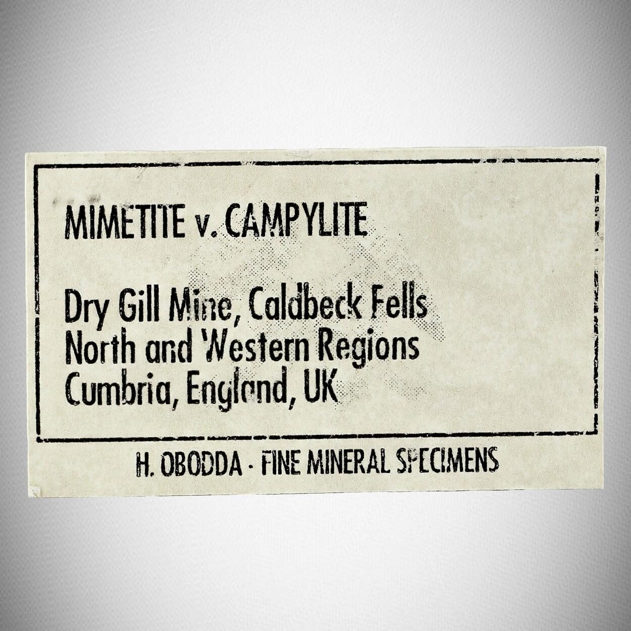 Campylite With Coronadite