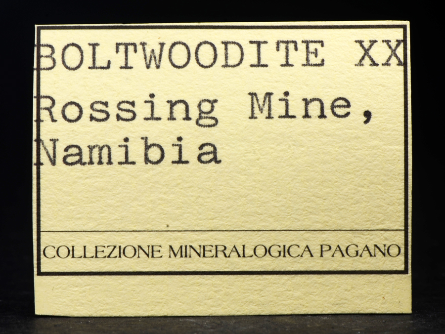Boltwoodite