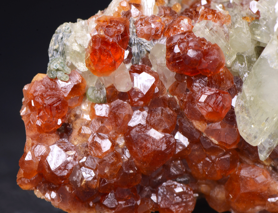 Hessonite & Diopside
