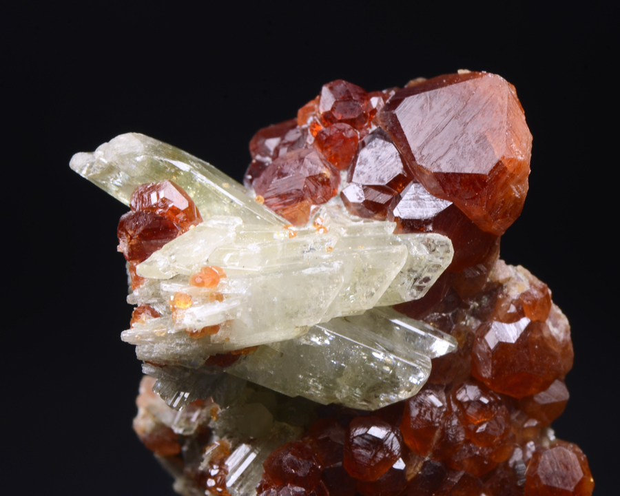 Hessonite & Diopside