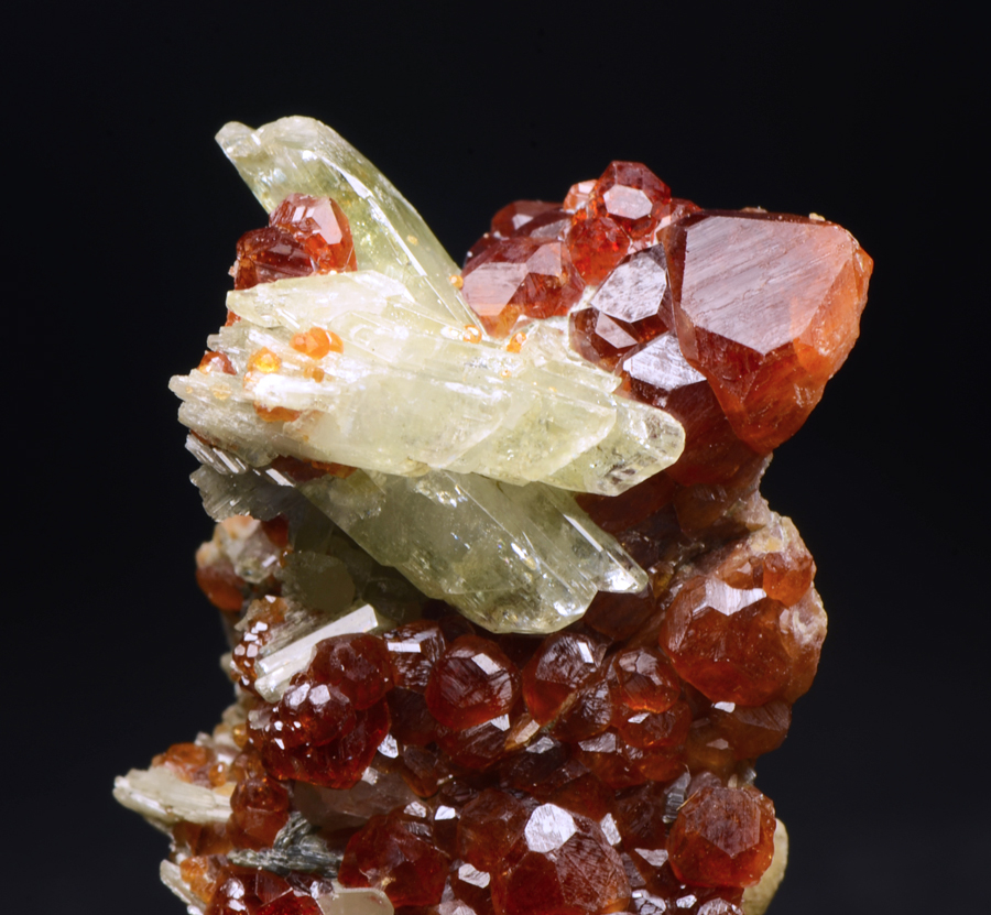Hessonite & Diopside