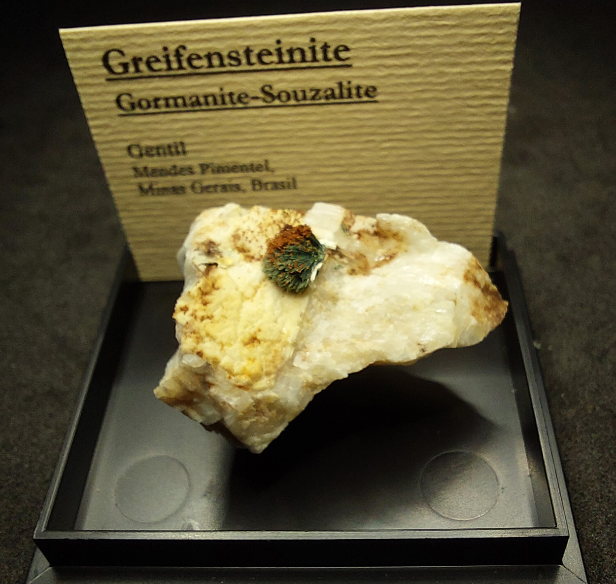 Greifensteinite Eosphorite & Gormanite-Souzalite Series