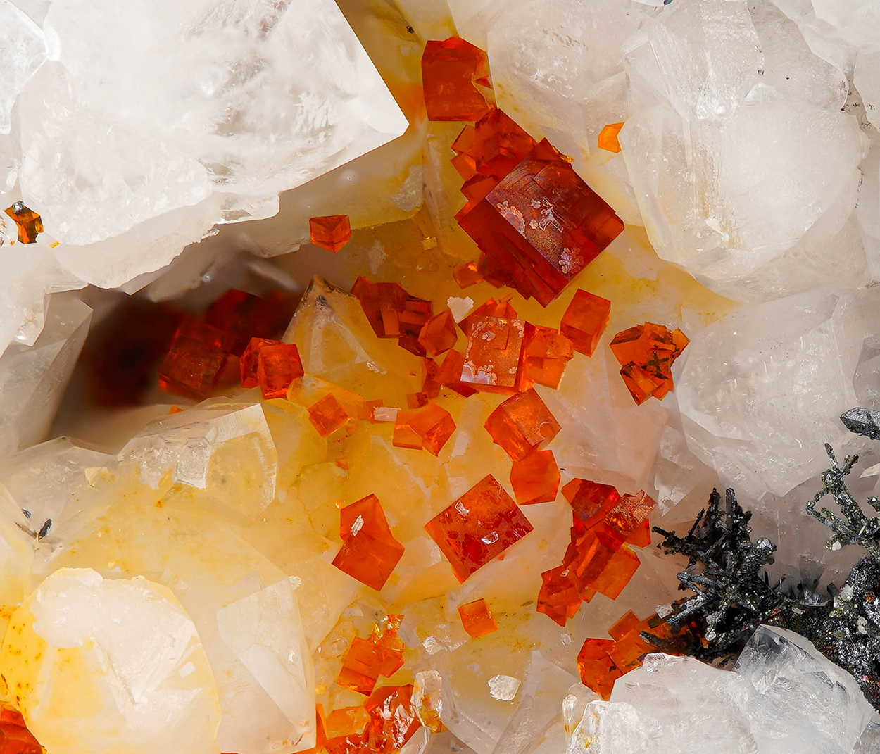 Bariopharmacosiderite Silver & Arsenopyrite