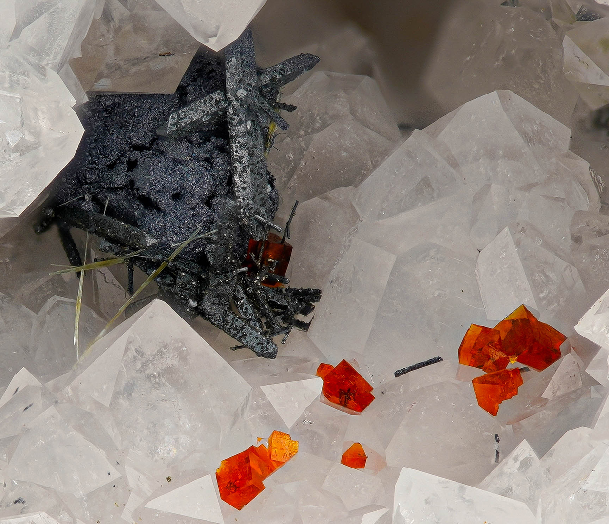 Bariopharmacosiderite Silver & Arsenopyrite