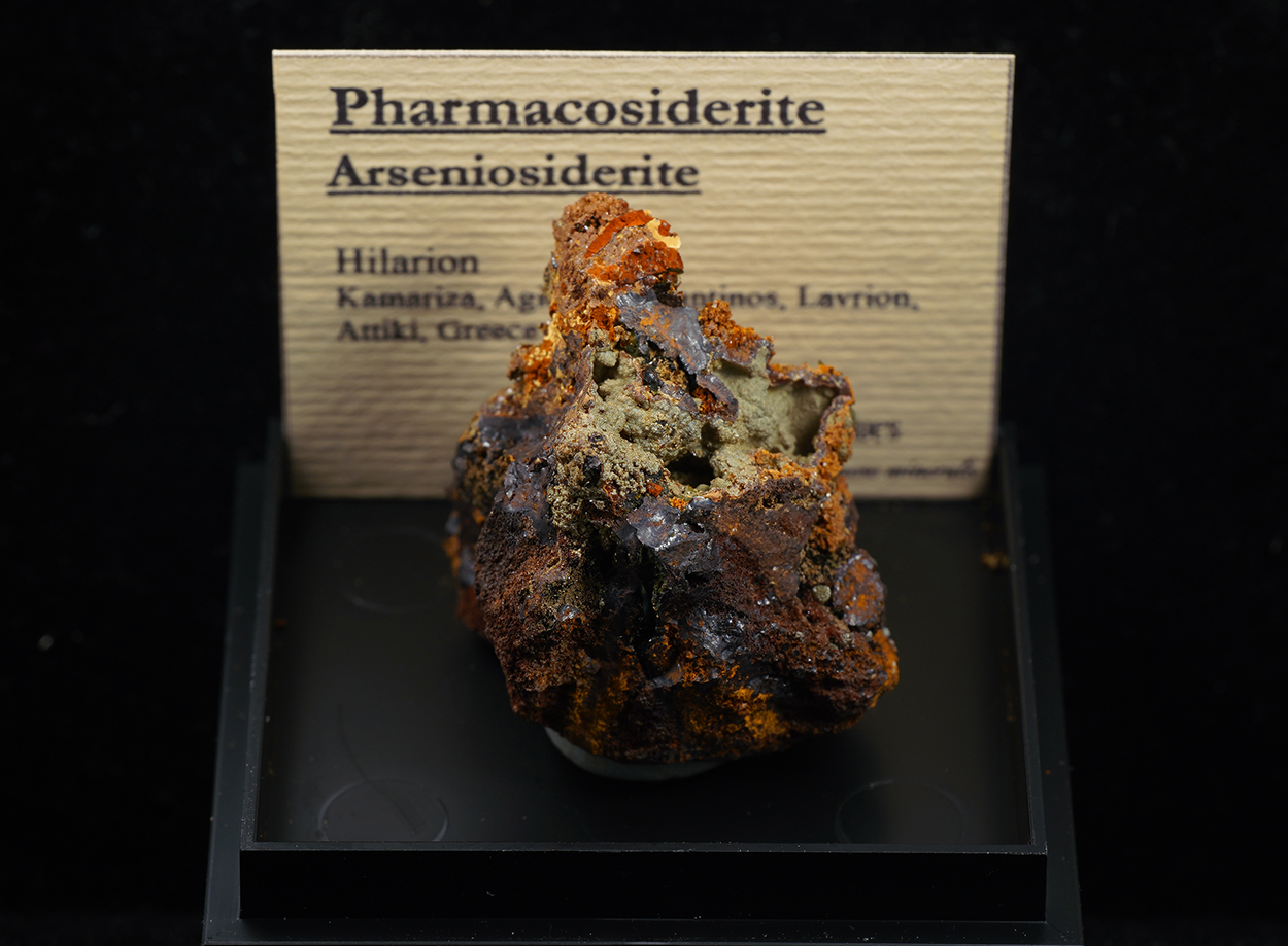 Pharmacosiderite Jarosite & Arseniosiderite