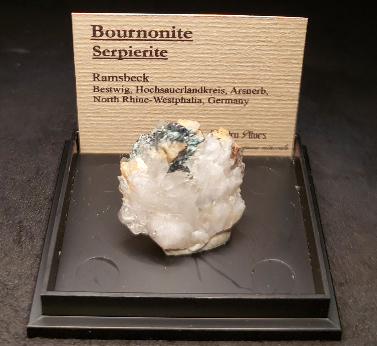 Bournonite & Serpierite